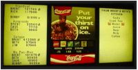 Coke Menuboard